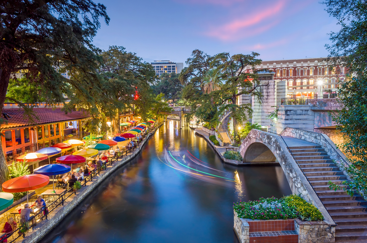 Panoramic Image of San Antonio, TX